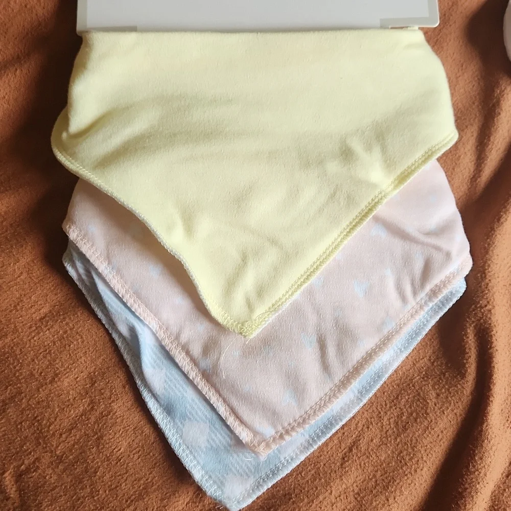 Modern Baby Bandana Bibs and Little me Socks